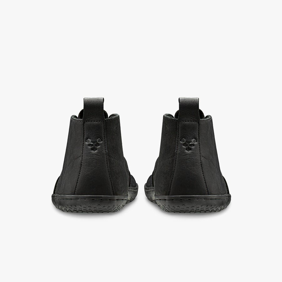 Black Men's Vivobarefoot Gobi II Casual Shoes | Philippines 0078MQZA